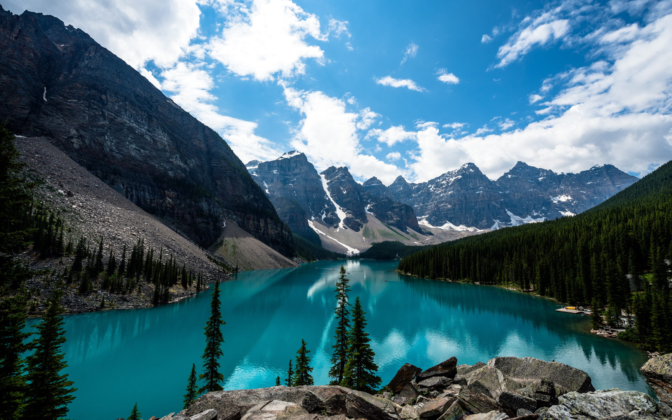 Lac Moraine, parc national de Banff